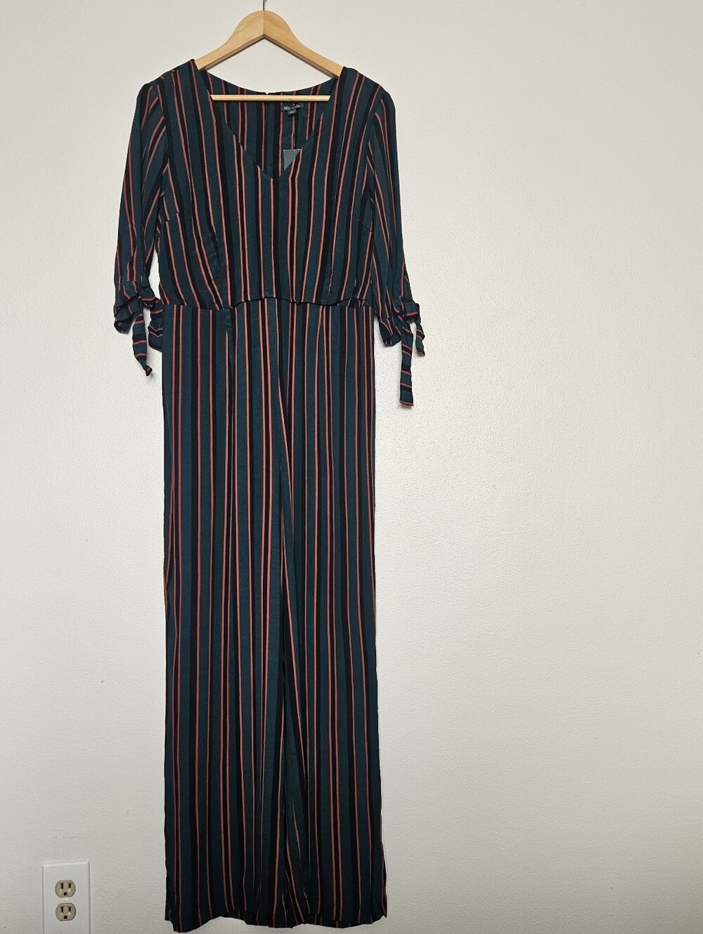 NWT Wild Fable Wide Leg Striped Jumpsuit S/M/L